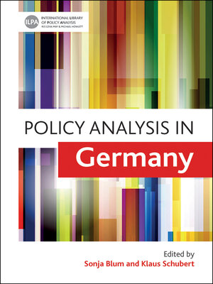 cover image of Policy Analysis in Germany